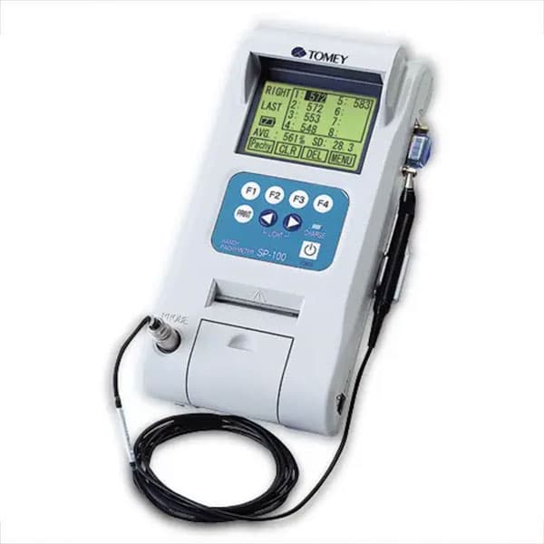Tomey SP-100 handy pachymeter used to measure corneal thickness