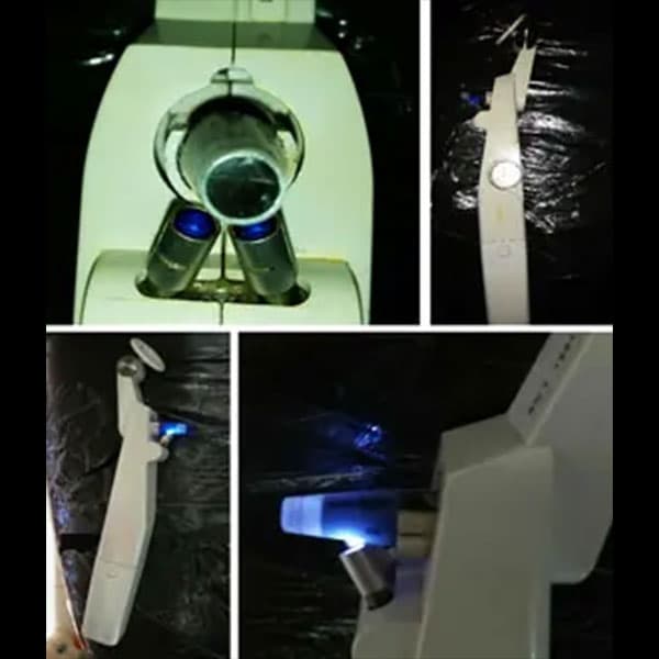 Handheld tonometer examination details at Mungale Eye Hospital