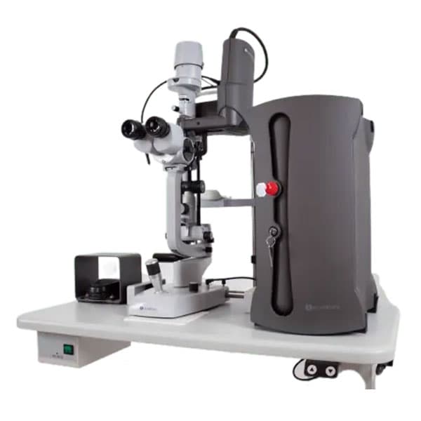 YAG laser machine used for peripheral iridotomy